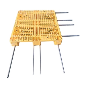 Premium Durable Solid Yaao Wholesale Plastic Storage Pallets With Sides