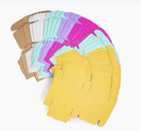 Boîtes d'avion personnalisées avec logo pour de magnifiques boîtes cadeaux cosmétiques, boîte en carton ondulé rose pour l'emballage et l'expédition