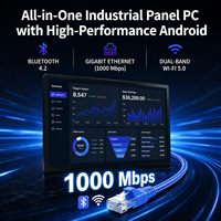 Computadora Todo en Uno de 21.5 Pulgadas con Android 12, Wi-Fi 5 de Alta Velocidad para una Recepción de Señal Significativamente Mejorada, 1920*1080, RK3399