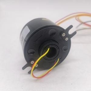 12mm leitfähiger Schleifring mit 5A Kollektor ring Hohlwelle Rotierende Draht kontakte Elektrische Kontakte und Kontakt materialien - Product Image 3