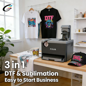 Combo Heat Press Machine 3 in 1 Multifunction DTF Sublimation Printer Transfer Mug Hat Plate <strong>T</strong>-<strong>Shirt</strong> - Product Image 1