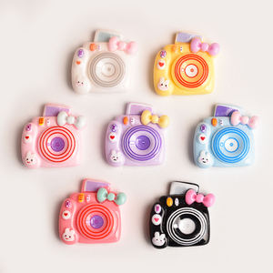 Cabujón plano de resina con diseño de conejo de dibujos animados para accesorios hechos a mano, horquillas y decoración de fundas de teléfono - Product Image 6