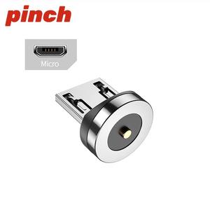 Tête de charge magnétique pour téléphones portables, prise de remplacement en alliage d'aluminium avec connecteurs de type C et micro USB - Product Image 3