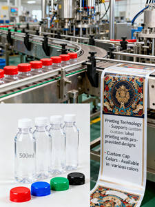 Amostra Grátis de Garrafas Personalizáveis e Recicláveis Transparentes para Bebidas como Leite e Suco com Vários Tampas - Product Image 4