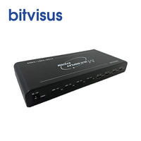 Contrôleur de mur vidéo : entrée 4K60, sortie 1080P, fusion d'écrans sur 4, Plug-and-Play pour murs vidéo LCD/affichages commerciaux