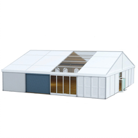 Structure en alliage d'aluminium personnalisable pour fêtes de mariage en gros, grande capacité, résistante, étanche, toutes saisons, pour événements extérieurs