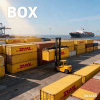 Sea Ddp LCL + Livraison express à la porte ou à l'entrepôt avec DHL en 40-45 jours
