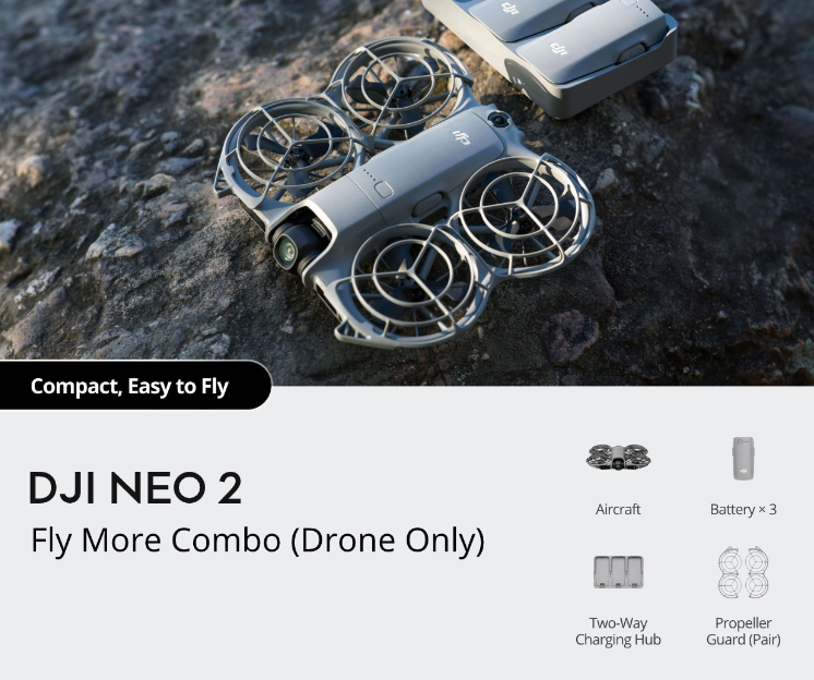 DJ neo 2 fly more combo (drone uniquement)
