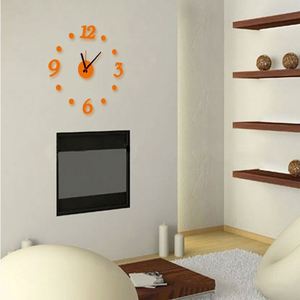 3D Acrylic <b>Wall</b> <b>Clock</b> DIY Frameless Digital <b>Clock</b> Mirror <b>Wall</b> Sticker Mute <b>Clock</b> for Living Room Bedroom <b>Decoration</b> - Product Image 6