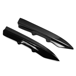 BMW F30 F31M-Techボディキット用リアスプリッターカーボンファイバーバンパーリップエプロンサイドエクステンション - Product Image 2
