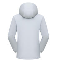 Veste d'extérieur imperméable pour l'automne, col montant, fermeture éclair, pour les voyages, les trajets quotidiens, les excursions, les vacances, les pique-niques, les week-ends, les sports - Design imprimé