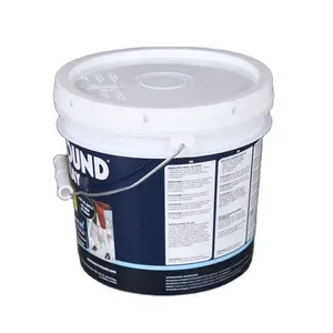 10 Quart cấp thực phẩm 4 gallon container vuông trắng thùng nhựa trống đồ ăn nhẹ Thùng