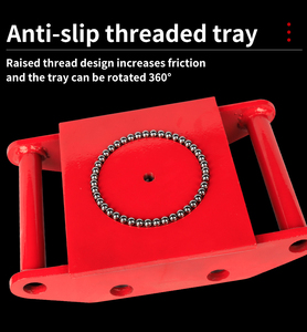 Modern Design Strong Bearing Out Door <b>Trolley</b> Heavy Duty Industrial Metal Warehouse 360 Degree Rotation Enhances Work Efficiency - Product Image 2