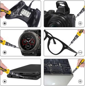 <b>Computer</b> Repair Kit 115 in 1 Magnetic Laptop Screwdriver Kit Precision Screwdriver Set <b>Small</b> Impact Screw Driver Set with Case - Product Image 3