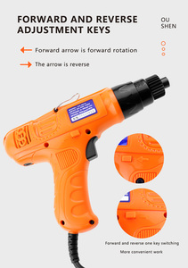 <span class=keywords><strong>Destornillador</strong></span> Eléctrico OS-007 Tipo Pistola Industrial y para Bricolaje, CA 100-240V, Máquina Multifuncional Semi-Automática - Product Image 6