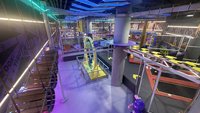 Parc d'aventure intérieur personnalisé pour enfants et adultes Attractions multiples, y compris le parcours de corde Parcours Ninja Escalade en falaise