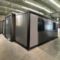 Maisons préfabriquées modulaires extensibles de 20 et 40 pieds en Chine, maisons préfabriquées à faible coût, maisons conteneurs pliables, bureaux pour hôtels