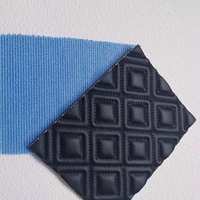Accessoires automobiles, sellerie automobile, technique de tricotage, cuir PVC avec broderie pour tapis de voiture, tapis de voiture