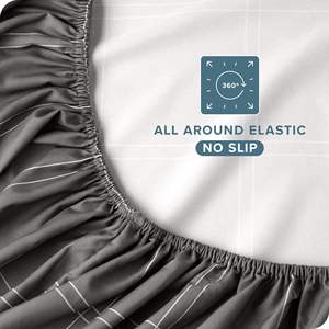 Ropa de <span class=keywords><strong>cama</strong></span> para el hogar, sábanas dobles, juego de sábanas suaves de 4 piezas, juegos de edredón tamaño Queen para adultos - Product Image 5