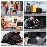 KINGBOLEN Estuche protector Bolsa de almacenamiento Bolsa de transporte para escáner OBD2 LAUNCH CRP Series
