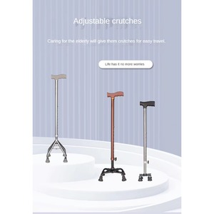 4 Wheel Mobility Walking Aids With Seat and Brake High Quality Four Wheels Moving Shopping Cart Walking Aids Folding - Product Image 3