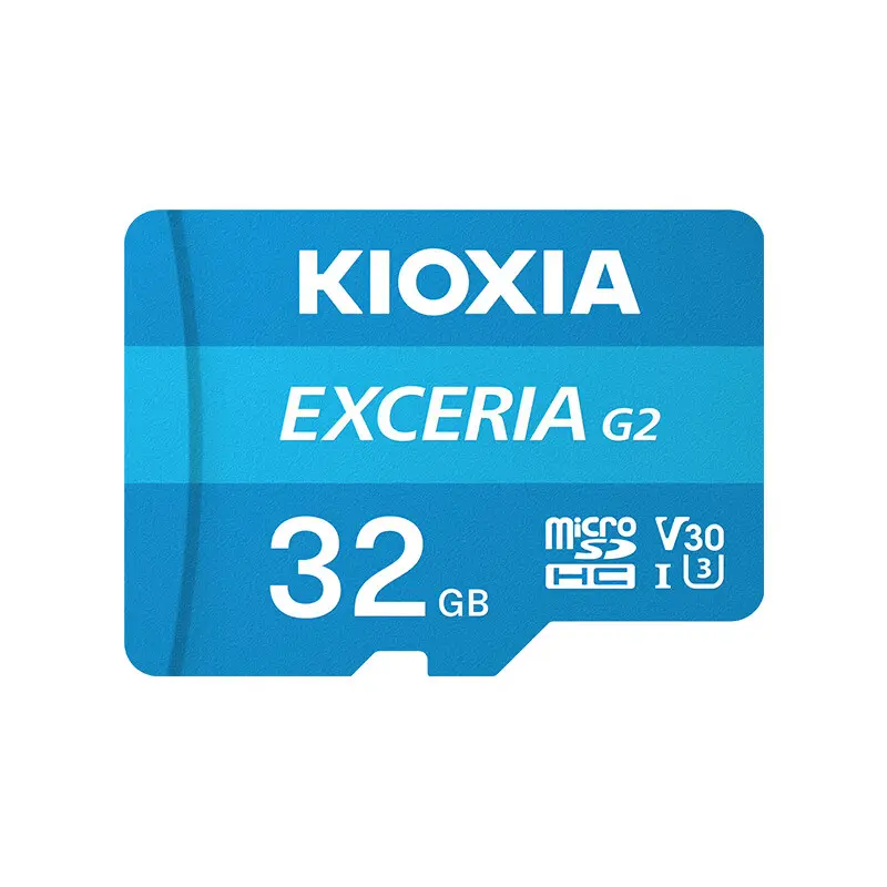 100% New Original Kioxia 32gb 64gb 128gb 256gb 512gb Exceria G2 Micro TF SD U3 C10 Flash Memory Card for Phone