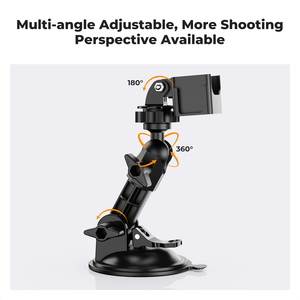 Soporte de ventosa K&F Concept para DJI Osmo Pocket 3/4, soporte para parabrisas de coche, ventana, salpicadero, para DJI Osmo Action, Insta360 - Product Image 6
