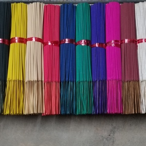 ธูปไม้ธรรมชาติแบบไม่มีกลิ่น ขนาด 13 นิ้ว สไตล์จีน กลิ่นกุหลาบและมิ้นต์ บรรจุในกล่อง - Product Image 5