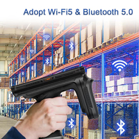 EDOO M82 Computadora Móvil Resistente de Mano con Escáner de Código de Barras 1D/2D, 5G, Android 11, PDA, NFC, Terminal de Lector RFID, 6,2 Pulgadas