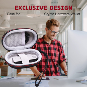 Estuche rígido impermeable de EVA para Nano X / Nano S / Plus Crypto Hardware <span class=keywords><strong>Bolsa</strong></span> de almacenamiento de transporte protectora de viaje - Product Image 6