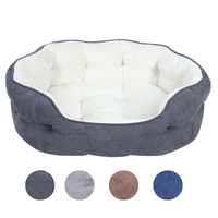 Vente en gros OEM portable extérieur panier de lit pour chien petit matelas souple pliant pour chat avec oreiller amovible respirant boîte personnalisée
