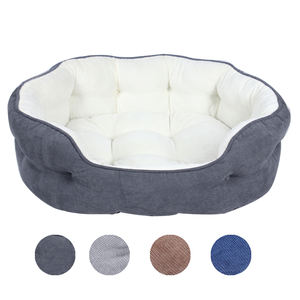 Venta al por mayor OEM portátil al aire libre perro cama cesta pequeño suave plegable mascota gato colchón con extraíble transpirable almohada caja personalizada - Product Image 3