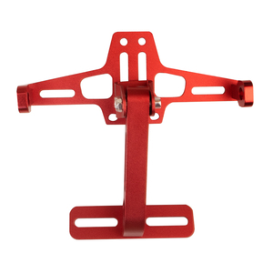 Xe máy sửa đổi Xe máy điện có thể điều chỉnh tấm giấy phép Khung nhôm hợp kim khung giấy phép máy bay - Product Image 2