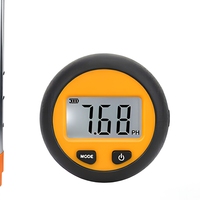 Testeur de pH numérique intelligent PH328 3-en-1 avec mesure de la température et de l'humidité, en ABS, pour usage agricole et en verger, OEM