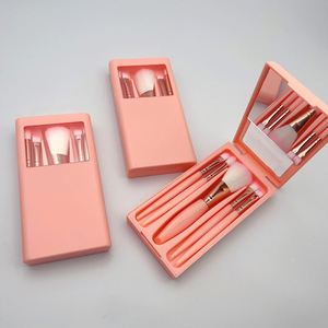 แป้งรองพื้นแบบพกพา ชุดแปรงแต่งหน้าขนาดเล็กสำหรับเดินทาง ชุดแปรงปัดแก้ม ชุดแปรงแต่งหน้า - Product Image 5