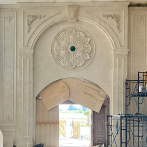 Dalle <span class=keywords><strong>de</strong></span> marbre beige BaiYulan pas chère, design moderne, surface polie, pour rebord <span class=keywords><strong>de</strong></span> fenêtre, <span class=keywords><strong>seuil</strong></span>, sol, escalier, panneau mural - Product Image 5