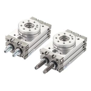 Silinder Pneumatik Aluminium Baru MSQB 90 180 Derajat Rak Pinion Putar Meja Putar Solid Silinder Tipe SMC Aktuator Aksi Ganda - Product Image 3