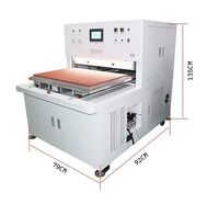 Nouvelle machine de collage sous vide pour usine de Shenzhen avec moteur 220V et PLC, garantie 1 an, pour un effet de collage sans bulles