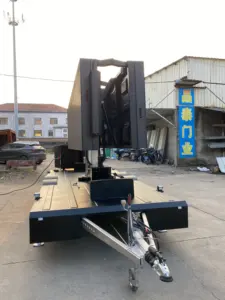 Diskon besar layar led trailer seluler layar led trailer layar digital ponsel trailer papan iklan seluler luar ruangan tahan air