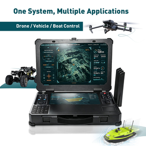 Estación de Control Terrestre Portátil Personalizable AMTIPC para UAV, Pantalla Táctil Dual, Control Remoto Inteligente, <span class=keywords><strong>Intel</strong></span> <span class=keywords><strong>Core</strong></span> <span class=keywords><strong>I7</strong></span>-<span class=keywords><strong>12800H</strong></span>, 512GB SSD, 8GB - Product Image 1