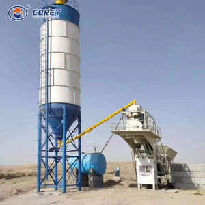 Planta Mezcladora de Concreto Móvil Corey YHZM2000, Mezcladora de Tambor, Silo de Polvo, Bomba, Equipada con Control Computarizado Automático - Product Image 3