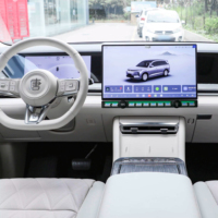 Kit de modernisation de boutons mécaniques intelligents avec design lumineux dynamique, 200 fonctions personnalisables, Bluetooth, Plug-and-Play pour BYD Atto 8 Sealion