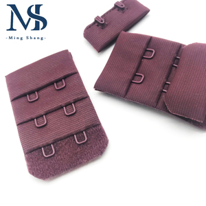 Mingshang chiusura <span class=keywords><strong>per</strong></span> reggiseno con gancio e occhiello 3 file 2 estensione gancio <span class=keywords><strong>per</strong></span> accessori intimi - Product Image 3