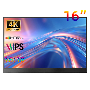 Siêu Cao Độ Nét 16-Inch 4K Độ Phân Giải QHD Màn Hình Di Động HDR IPS Bảng Điều Chỉnh Được Xây Dựng Trong Loa Thích Hợp Cho Máy Tính Để Bàn/Kinh Doanh - Product Image 2