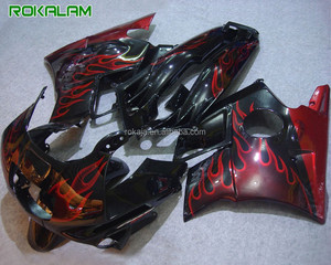La carrocería de la motocicleta <span class=keywords><strong>carenado</strong></span> para Honda CBR600 <span class=keywords><strong>F2</strong></span> 1991, 1992, 1993, 1994 <span class=keywords><strong>CBR</strong></span> 600 600F2 91 92 93 94 rojo llama ABS carenados - Product Image 1