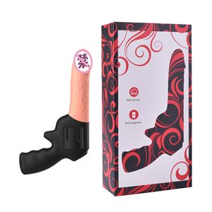 XY Brand Pistol Dildo Female Masturbator Silicone Telescopic Rotating Beads <b>Vibrator</b> Charging Waterproof Eco-Friendly Portable - Product Image 5