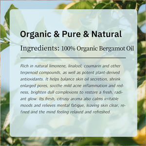 Huile Essentielle de Bergamote 100% Pure et Biologique, Parfum Agrumes & Herbes pour Diffuseur d'Aromathérapie, Soin Hydratant de la Peau, Massage Corporel - Product Image 5