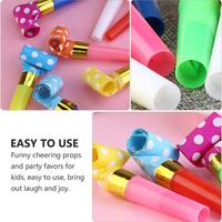 Emballage personnalisé Funny Blowouts Blowouts Birthday Party Supplies-Square-forme Dragon Whistle Toy Noisemaker Horns Square Blow