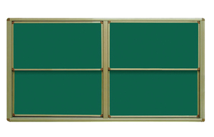 Lên và xuống Hợp kim nhôm bảng đen thêm lớn khô xóa bảng từ viết ngang gấp bảng trường - Product Image 2