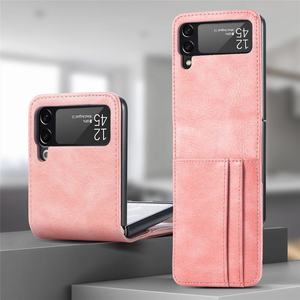 Étui portefeuille en cuir avec <span class=keywords><strong>pochette</strong></span> pour cartes pour Samsung Galaxy <span class=keywords><strong>Z</strong></span> <span class=keywords><strong>Flip</strong></span> 7 <span class=keywords><strong>Flip</strong></span> 6 5 <span class=keywords><strong>4</strong></span> – Coque de protection antichoc pour téléphone - Product Image 5